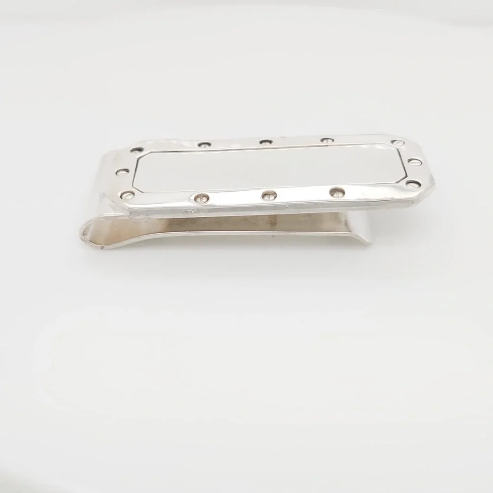 Sterling Silver 925 & 14k Gold Vintage Colibri Money 💵 Clip
